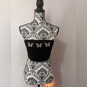 Butterfly Tube Top
